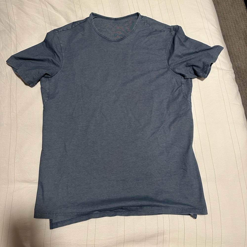 lululemon athletica Slate Blue Short Sleeve Tee